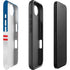 NFL Buffalo Bills White Striped iPhone 16e Impact Case