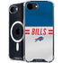 NFL Buffalo Bills White Striped iPhone 16e MagSafe Case