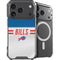 NFL Buffalo Bills White Striped iPhone 18 Pro MagSafe Case