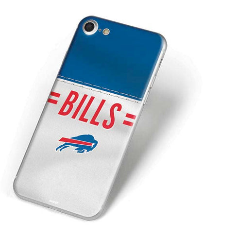 NFL Buffalo Bills White Striped iPhone 8 Skin