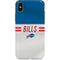 NFL Buffalo Bills White Striped iPhone X Pro Case