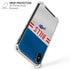 NFL Buffalo Bills White Striped iPhone X/XS Clear Case