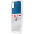 NFL Buffalo Bills White Striped iPhone XS Clear Case