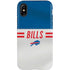 NFL Buffalo Bills White Striped iPhone XS Pro Case