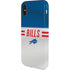 NFL Buffalo Bills White Striped iPhone XS Pro Case