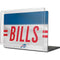 NFL Buffalo Bills White Striped MacBook Cases