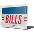 NFL Buffalo Bills White Striped MacBook Cases