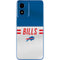 NFL Buffalo Bills White Striped Moto G Play 4G (2024) Skin