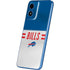 NFL Buffalo Bills White Striped Moto G Play 4G (2024) Skin