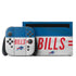NFL Buffalo Bills White Striped Nintendo Switch 2 (2025) with Joy-Con Skin
