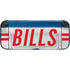 NFL Buffalo Bills White Striped Nintendo Switch 2 (2025) with Joy-Con Skin