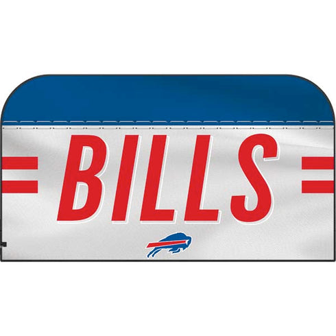 NFL Buffalo Bills White Striped Nintendo Switch 2 (2025) with Joy-Con Skin