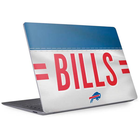 NFL Buffalo Bills White Striped Surface Laptop 3 13.5in Skin