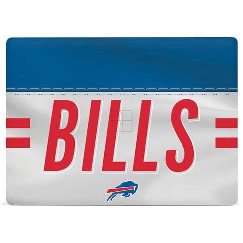 NFL Buffalo Bills White Striped Surface Laptop 3 13.5in Skin