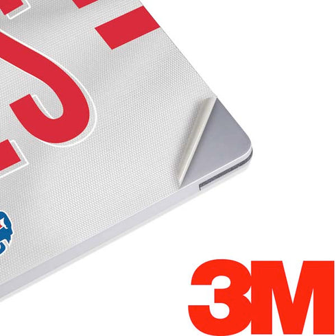 NFL Buffalo Bills White Striped Surface Laptop 3 13.5in Skin