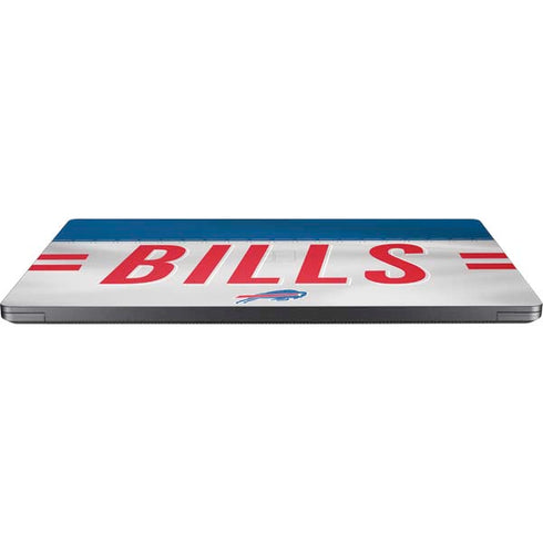 NFL Buffalo Bills White Striped Surface Laptop 7 13.8in Skin