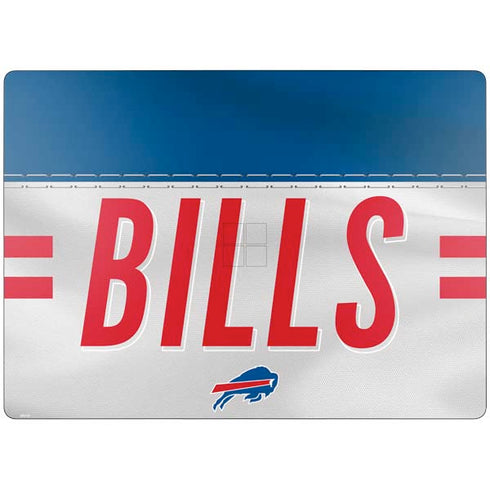 NFL Buffalo Bills White Striped Surface Laptop 7 15in Skin
