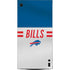 NFL Buffalo Bills White Striped XBox Series X Digital Edition Console Skin