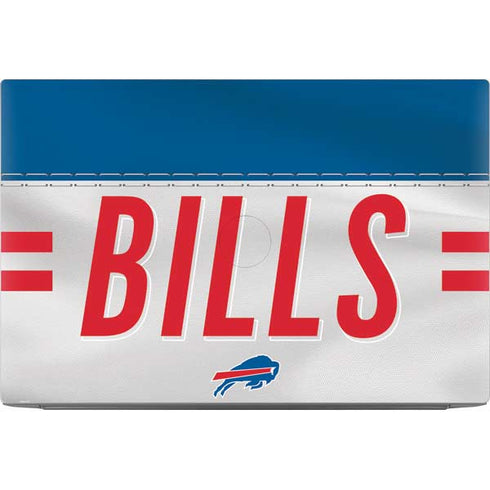 NFL Buffalo Bills White Striped Dell XPS Skin