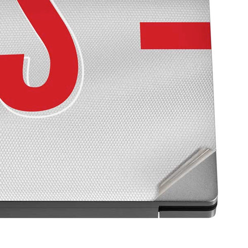 NFL Buffalo Bills White Striped Dell XPS Skin