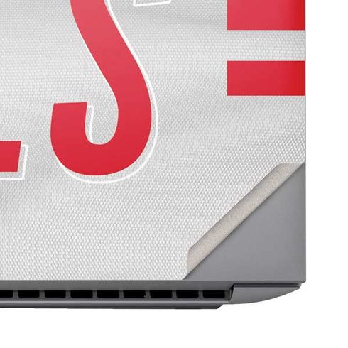 NFL Buffalo Bills White Striped HP ZBook Fury 16 G10 Skin