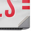 NFL Buffalo Bills White Striped HP ZBook Fury 16 G10 Skin