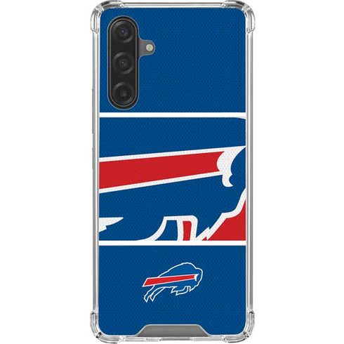 NFL Buffalo Bills Zone Block Galaxy A17 Clear Case