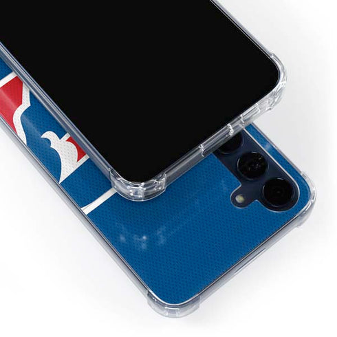 NFL Buffalo Bills Zone Block Galaxy A55 5G Clear Case