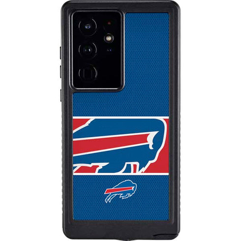 NFL Buffalo Bills Zone Block Galaxy S24 Ultra Waterproof Case