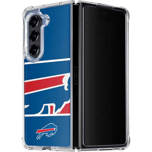 NFL Buffalo Bills Zone Block Galaxy Z Fold5 5G Clear Case