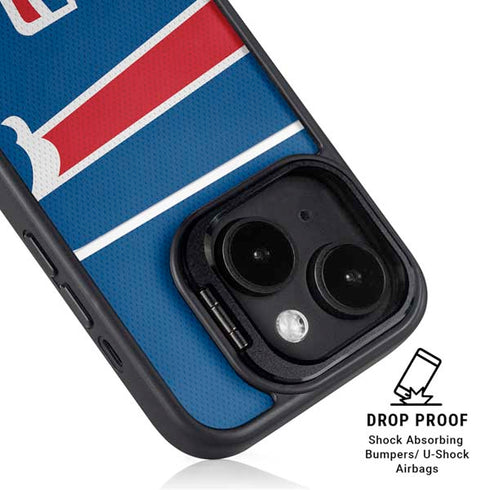 NFL Buffalo Bills Zone Block iPhone 14 Kickstand Case