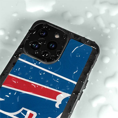 NFL Buffalo Bills Zone Block iPhone 15 Pro Waterproof Case