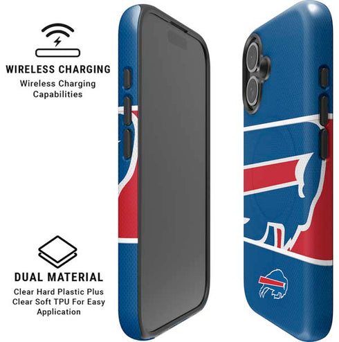 NFL Buffalo Bills Zone Block iPhone 16 Magsafe Impact Case
