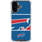 NFL Buffalo Bills Zone Block iPhone 16 Plus Clear Case