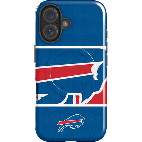 NFL Buffalo Bills Zone Block iPhone 16 Plus Magsafe Impact Case