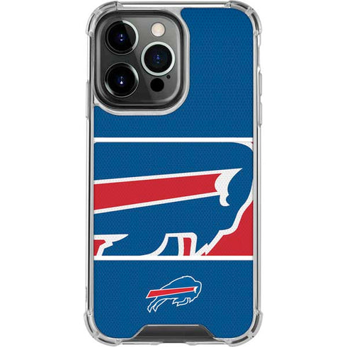 NFL Buffalo Bills Zone Block iPhone 16 Pro Clear Case