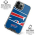 NFL Buffalo Bills Zone Block iPhone 16 Pro Clear Case