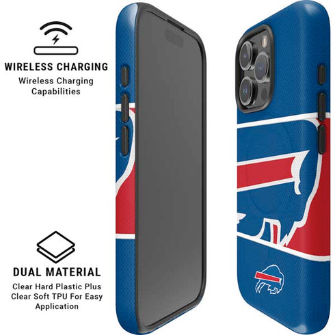 NFL Buffalo Bills Zone Block iPhone 16 Pro Magsafe Impact Case