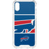 NFL Buffalo Bills Zone Block iPhone XS Clear Case