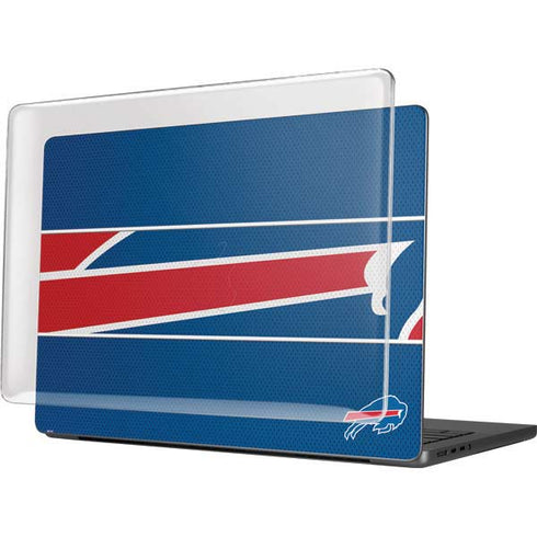 NFL Buffalo Bills Zone Block MacBook Pro 14in (2021-24) Case plus Skin