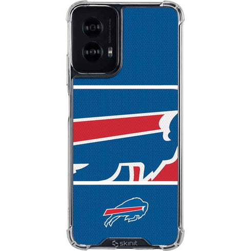 NFL Buffalo Bills Zone Block Moto G Power 5G (2024) Clear Case
