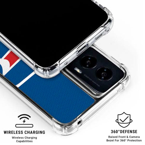 NFL Buffalo Bills Zone Block Moto G Power 5G (2024) Clear Case