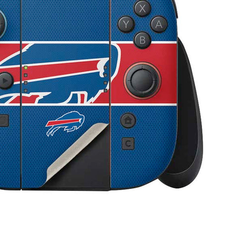 NFL Buffalo Bills Zone Block Nintendo Switch 2 (2025) Joy-Con Controller Skin