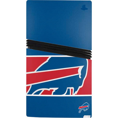 NFL Buffalo Bills Zone Block PS5 Pro Bundle Skin