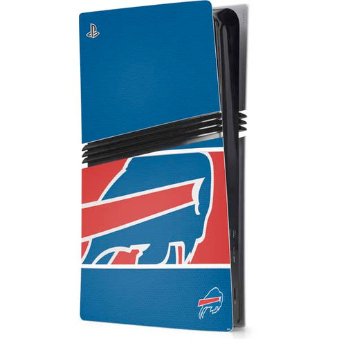 NFL Buffalo Bills Zone Block PS5 Pro Console Skin
