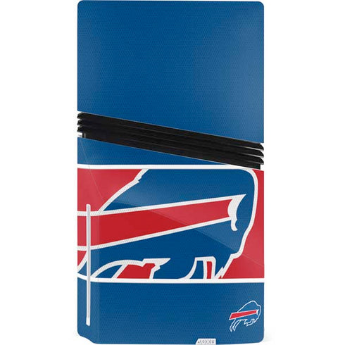 NFL Buffalo Bills Zone Block PS5 Pro Disk Bundle Skin
