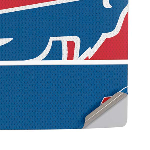 NFL Buffalo Bills Zone Block PS5 Pro Disk Console Skin