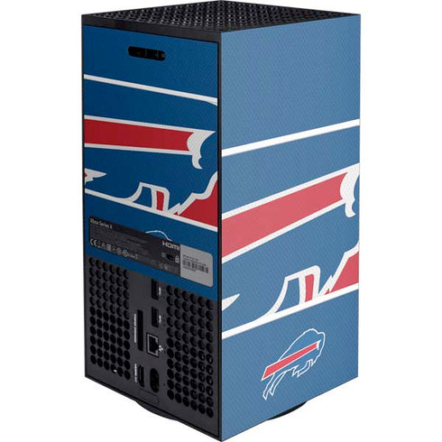 NFL Buffalo Bills Zone Block XBox Series X Digital Edition Console Skin