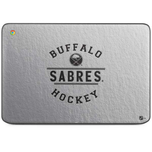 NHL Buffalo Sabres Black Text HP Chromebook Skin