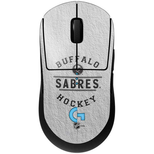 NHL Buffalo Sabres Black Text G Pro Wireless Gaming Mouse Skin